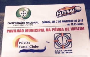 ADCR Caxinas acusa Póvoa Futsal de cobrar bilhetes acima da lei