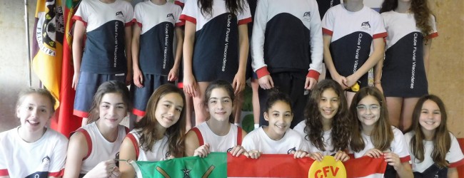 Natação do Fluvial Vilacondense em 5.º no Torneio Regional Infantil