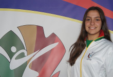 Rita Oliveira no Campeonato Europeu de Karaté inter-estilos