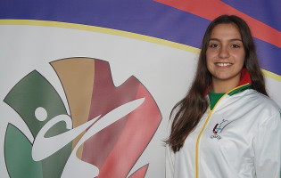 Rita Oliveira no Campeonato Europeu de Karaté inter-estilos