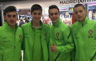 Quatro atletas da ADCR Caxinas na Seleção Nacional de Futsal Sub17