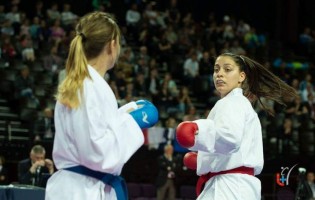 Rita Oliveira participou no Europeu de Karate Senior