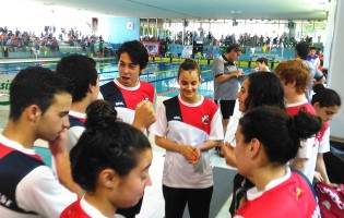 Natação do CFV em 9.º lugar entre 14 clubes