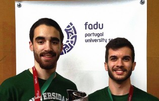 Luís Silva e Joaquim Mendes alcançam quadro de honra no Europeu de Karate Universitário
