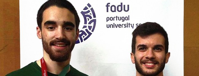 Luís Silva e Joaquim Mendes alcançam quadro de honra no Europeu de Karate Universitário