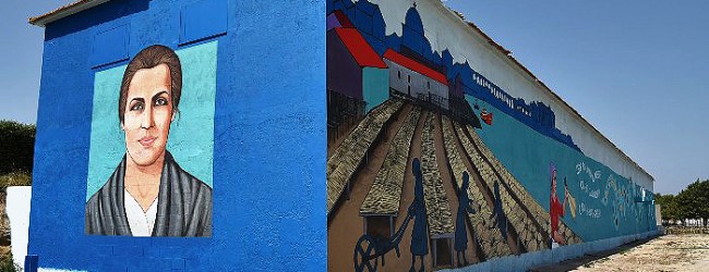 Mural de Arte Urbana da Seca do Bacalhau concluído