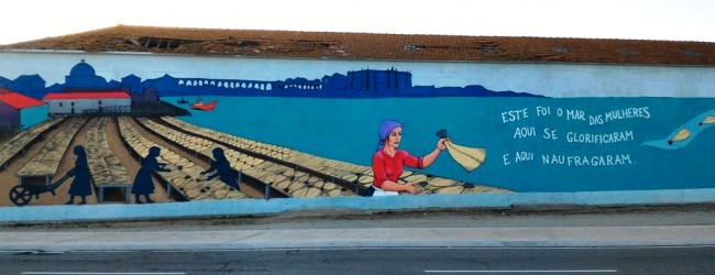 Vila do Conde tem parte da sua história em mural gigante