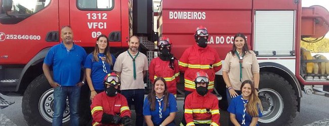 Escuteiros das Caxinas oferecem máscaras aos Bombeiros de Vila do Conde