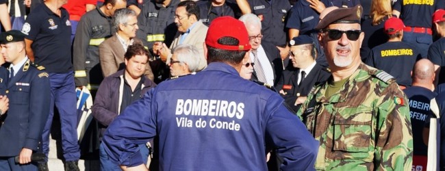 Bombeiro de Ferro presta provas no Centro do Porto