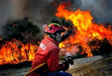 Incêndio consome Bombeiros durante toda a noite em Vila do Conde