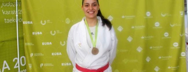 Ana Rita Oliveira é a nova Campeã Europeia de Karate Universitário