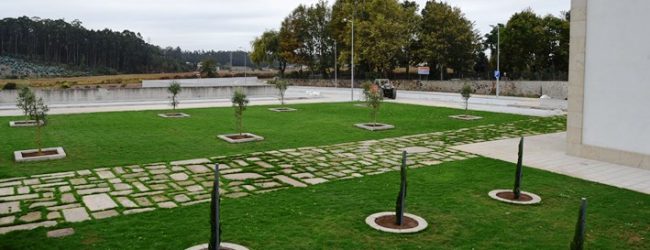Área envolvente ao cemitério de Gião foi alvo de obras de requalificação urbana e paisagística