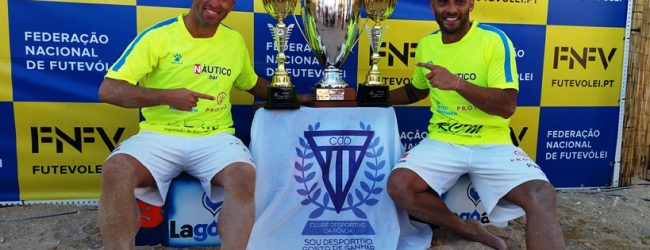 Nelson Pereira e Miguel Pinheiro vencem 8.ª Etapa do Campeonato Nacional de Futevólei em Vila do Conde e sagram-se Campeões Nacionais em Albufeira