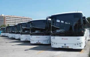 Trinta e cinco autocarros da Transdev vandalizados em Barcelos