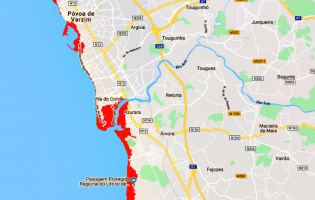 Cientistas dizem que Vila do Conde e Póvoa de Varzim podem ficar inundadas até ao ano de 2050
