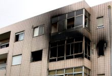 Fogo destrói apartamento na Póvoa de Varzim e provoca quatro feridos por inalação de fumo