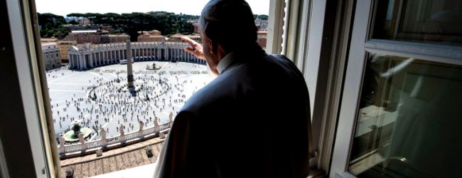 Papa Francisco anuncia “ano especial” para refletir sobre a preservação do meio ambiente