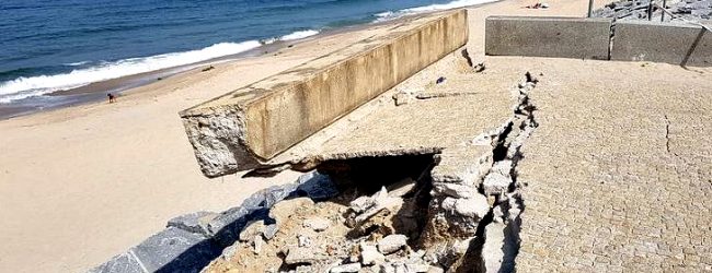 Agência Portuguesa do Ambiente vai reabilitar a marginal da praia de Árvore em Vila do Conde