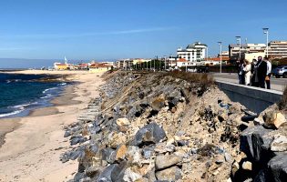Ministério do Ambiente investe 3 milhões de euros na estabilização da costa de Vila do Conde