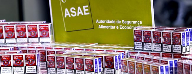 ASAE apreendeu em Matosinhos 12 mil maços de tabaco de contrabando no valor de 54 mil euros