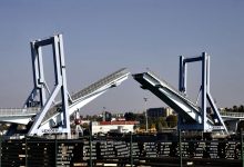Ponte móvel de Leixões encerra durante um mês para manutenção de um dos cilindros hidráulicos