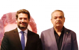 Luís Vilela apresentado por André Ventura como candidato do Chega à Câmara de Vila do Conde