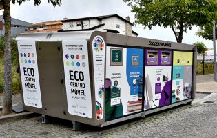 Ecocentros móveis recolhem resíduos perigosos em oito municípios do Grande Porto e de Aveiro