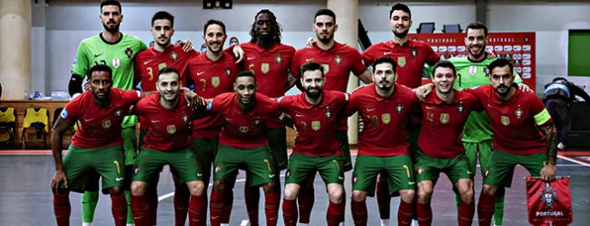 Rúben Teixeira rende Silvestre na Seleção Portuguesa de Futsal para defrontar Itália