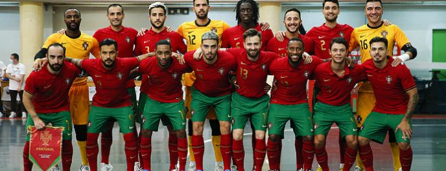 Seleção Portuguesa de Futsal triunfa no primeiro de dois particulares com Itália em Vila do Conde