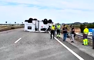 Um morto e um ferido grave em despiste de transporte de valores na A28 na Póvoa de Varzim