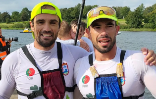Foco e espírito competitivo no ouro mundial de canoagem Fernando Pimenta e José Ramalho