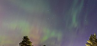 Portugal viu o céu pintado de auroras boreais de Norte a Sul do País na noite desta sexta-feira