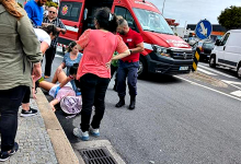 Mulher atropelada na passadeira junto à Rotunda dos Fundadores de Vila do Conde em estado grave