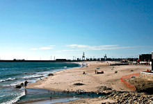 Polícia Marítima de Leixões diz que Praia de Matosinhos continua sem interdição a banhos