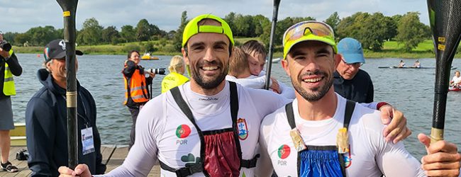 José Leonel Ramalho e Fernando Pimenta ouro nos mundiais de maratonas de canoagem em K2