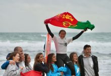 Atleta vilacondense Luana Dourado campeã europeia júnior de bodyboard em Carcavelos