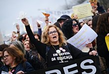 Manifestação junto ao Ministério da Educação exige ajudas para Professores longe de casa