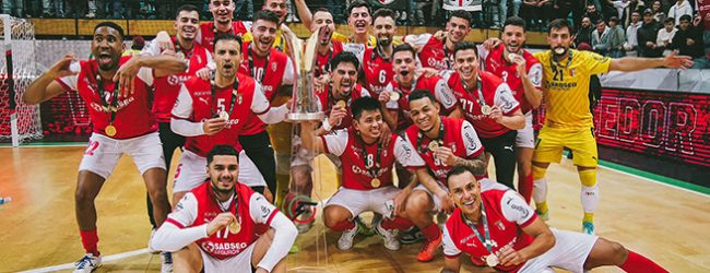 Braga faz história e conquista Supertaça de Futsal frente ao Sporting na Póvoa de Varzim por 2-1
