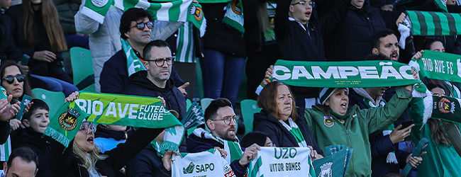 ‘Bis’ de Clayton carrega Rio Ave para vitória sobre o Nacional por 2-1 em Vila do Conde