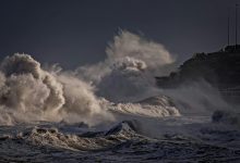 Sete distritos de Portugal continental sob aviso vermelho devido à agitação marítima