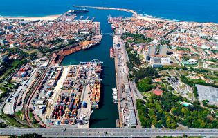 Governo prevê 931 milhões de euros para o porto de Leixões com novo terminal no molhe norte