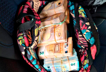 Pai e filho apanhados em operação da GNR com saco de 300 mil euros no carro em Vila do Conde