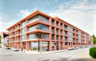 Palácio Hotel de Vila do Conde demolido dá lugar a Edifício Coreto com 56 apartamentos em 5 pisos