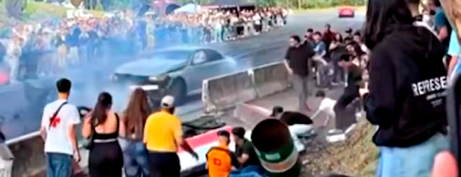 Despiste de carro na Pista de Guilhabreu em Vila do Conde provoca um ferido grave e dois ligeiros