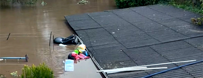 Chuva deixa freguesias do concelho de Vila do Conde com casas inundadas e estradas cortadas