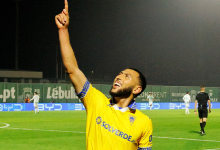 ‘Hat-trick’ de Begraoui sustenta goleada de 4-0 do Estoril Praia frente ao Rio Ave em Vila do Conde