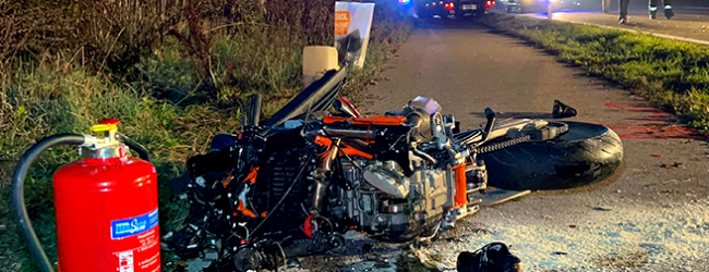 Jovem de 18 anos morre em despiste de mota na localidade de Antas em Vila Nova de Famalicão