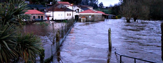Mau tempo e chuvas causam cheias dos rios Ave e Este e inundações no concelho de Vila do Conde