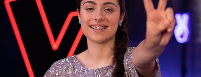 Lara Ferreira é a jovem de 14 anos de Vila do Conde que virou 4 cadeiras no “The Voice Kids”