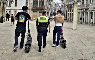 Póvoa de Varzim diz que trotinetas são problema e Polícia Municipal fiscaliza espaço público